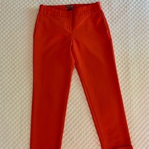 EXPRESS Cropped Editor Pants with Cuff